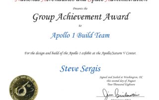 NASA-Group-Achievement-Award-on-Apollo-1-Steve-Sergis